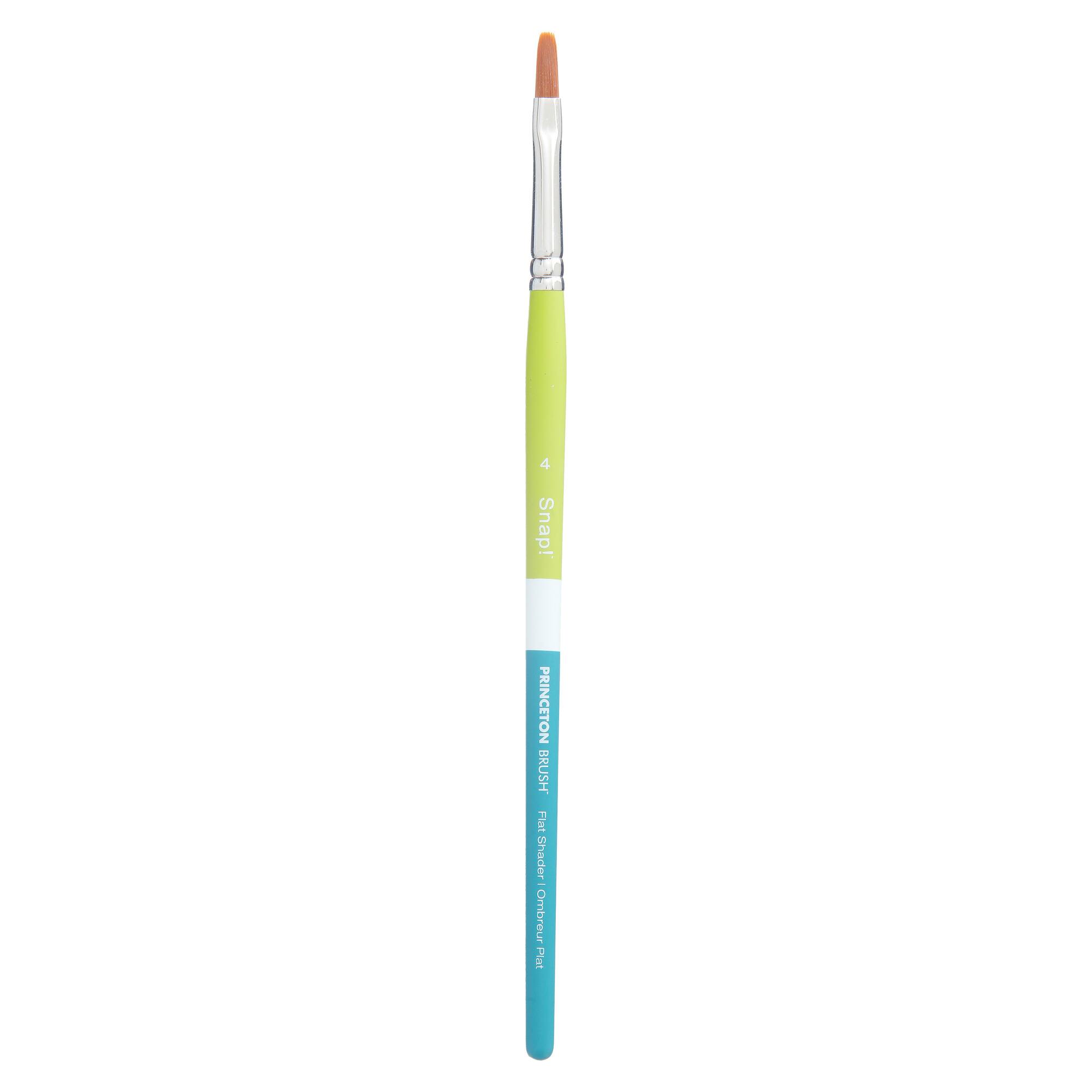 Princeton™ Snap!™ Series 9950 Synthetic Short Handle Flat Shader Brush